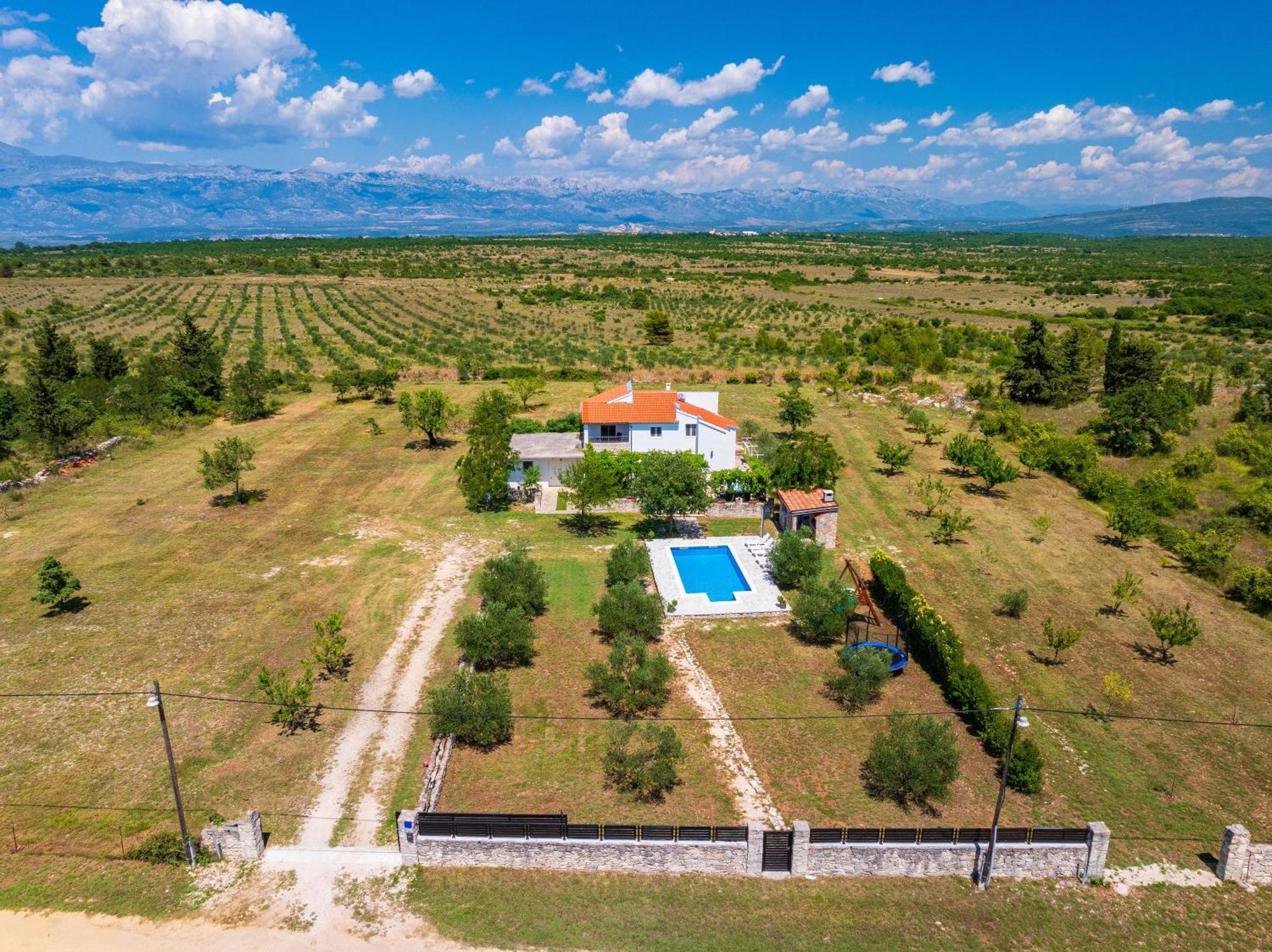 Villa Mandorla With Private Pool Zadar Exterior photo
