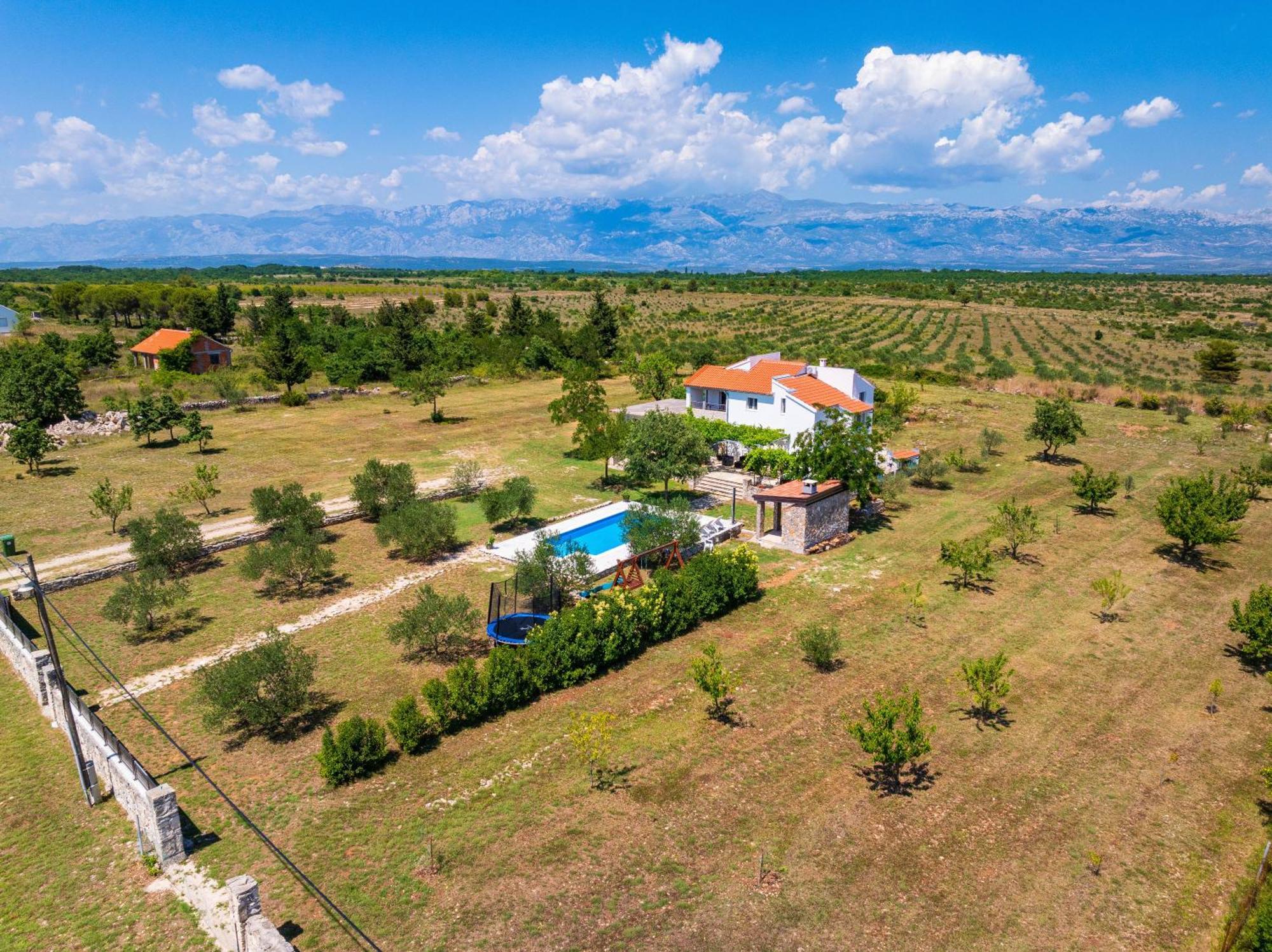 Villa Mandorla With Private Pool Zadar Exterior photo